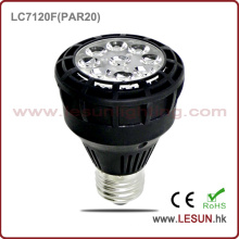 Schwarz E27 PAR20 25W LED Strahler LC7120f